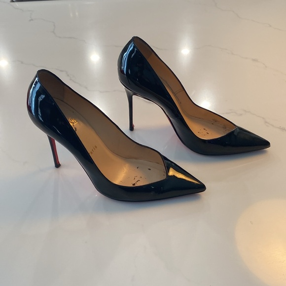 Christian Louboutin patent leather completa 100 pumps - Picture 2 of 6